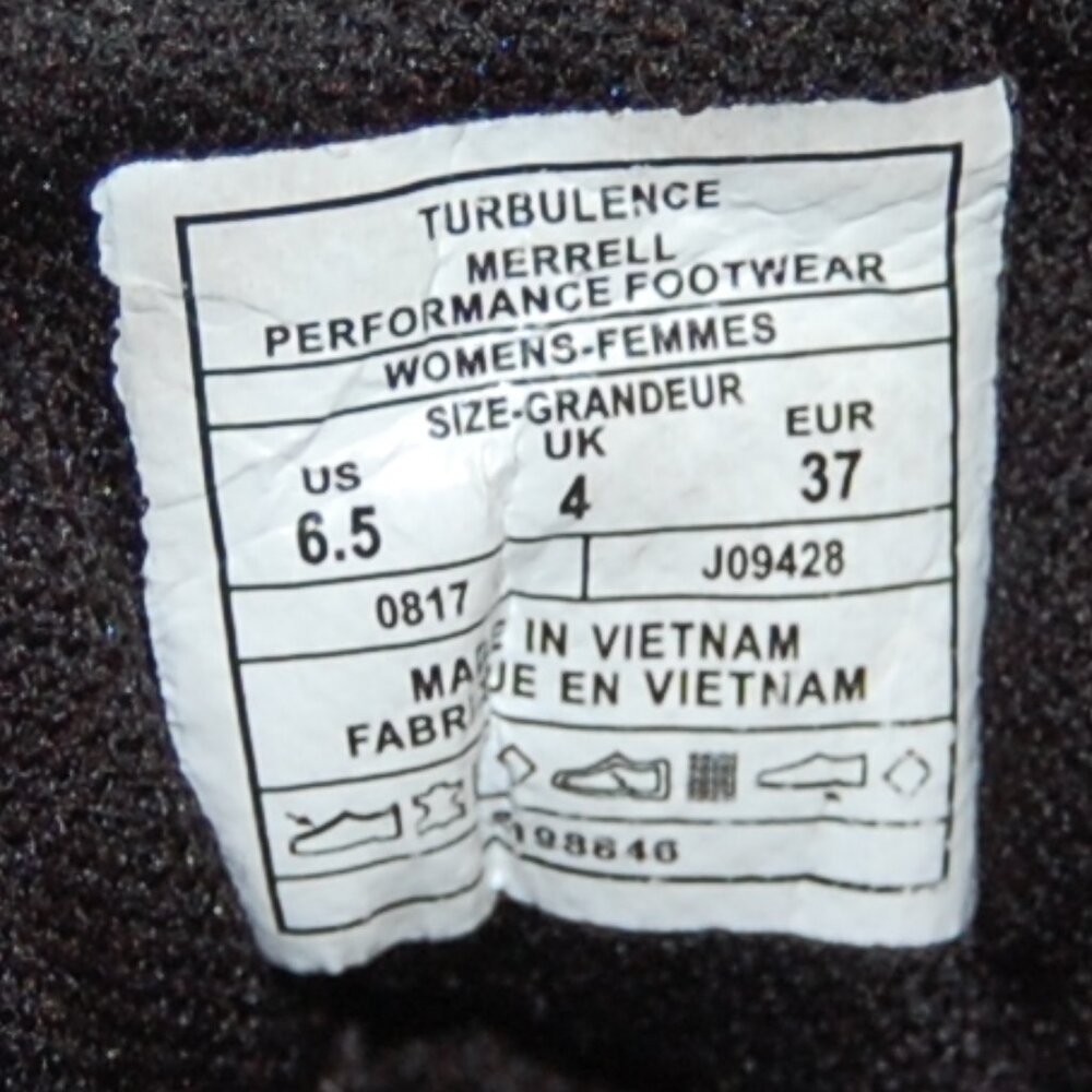 Merrell Turbulence Performance Footwear Slip Grip, Women Size 6.5 - Picture 16 of 16